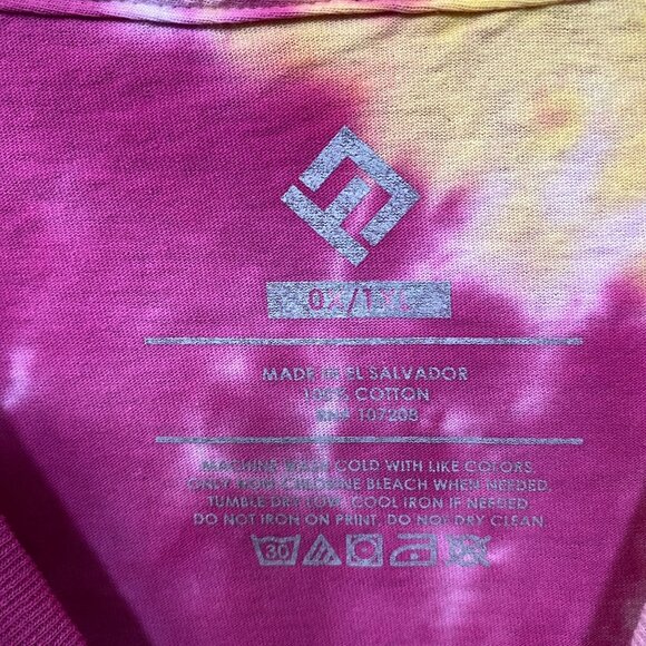 NASA Solar System Flower Amazing Colorful Tie Dye Graphic Design T-Shirt XL - Picture 4 of 4